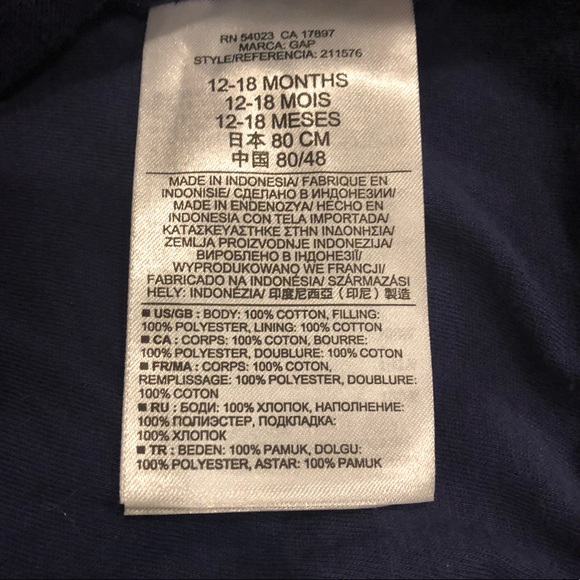 Baby Gap Quilted Jacket - Picture 5 of 5